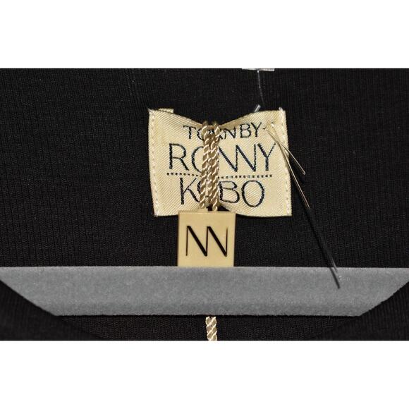 TORN BY RONNY KOBO NEW $228 Sleeveless Ribbed‎ Knit Ruched Bodycon Dress Small - Picture 3 of 3